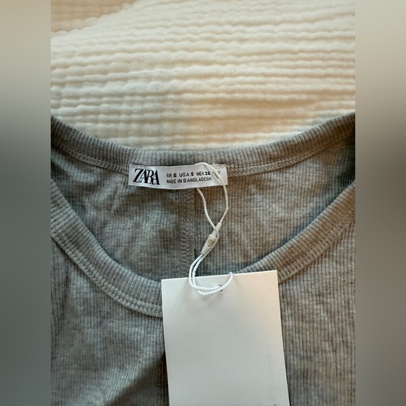 NWT! Zara - Gray Tank - Small - Picture 2 of 4